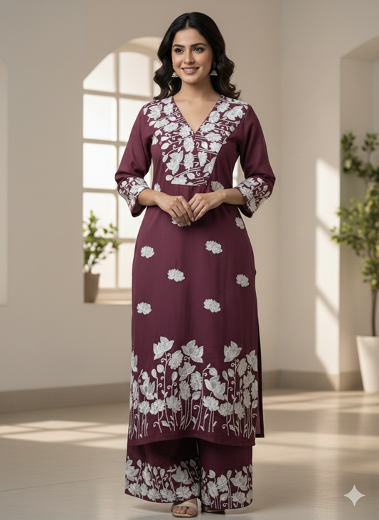 Gulabi Dhaga Kurta Set 8