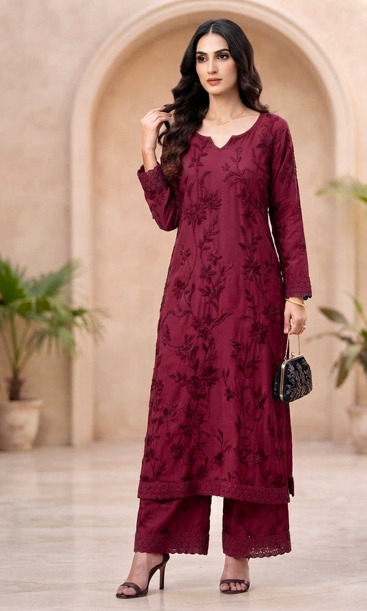 Lily Blossom Kurta Set