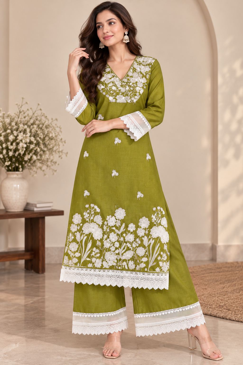 Marigold Bloom Kurta Set