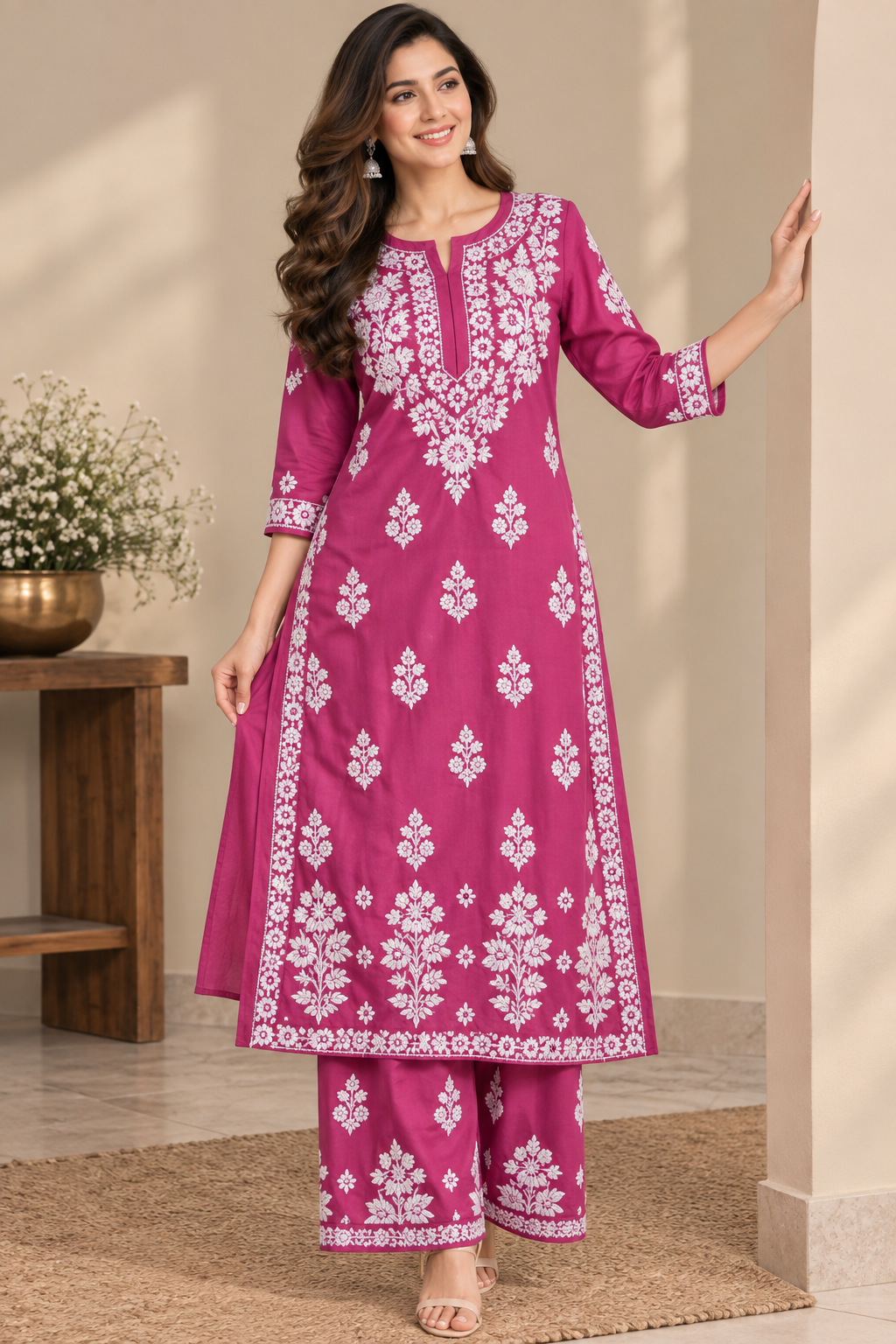 Tulip Bloom Kurta Set