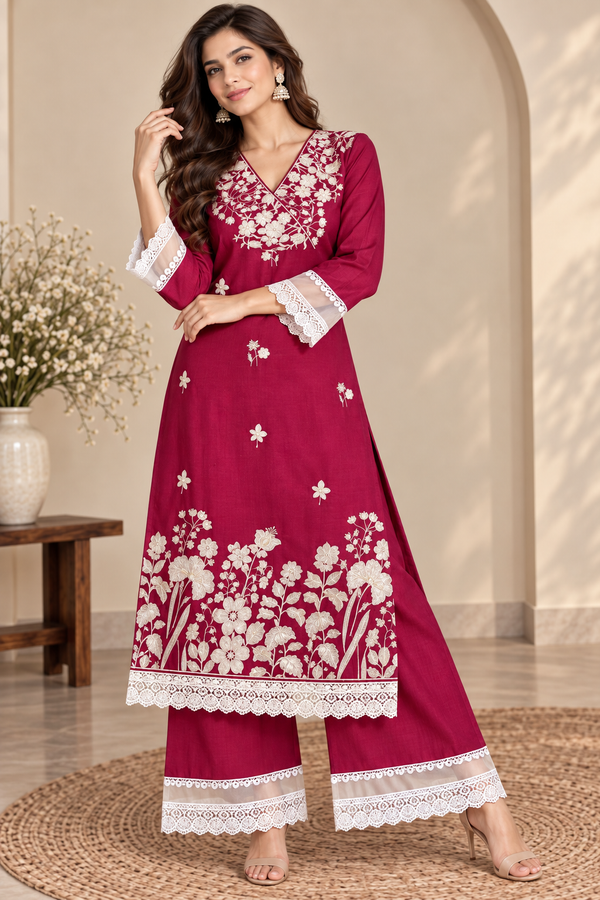 Marigold Bloom Kurta Set