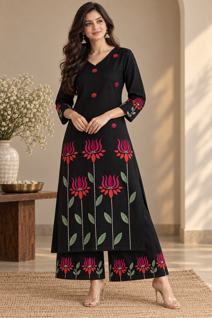 Raasha Bloom Kurta Set