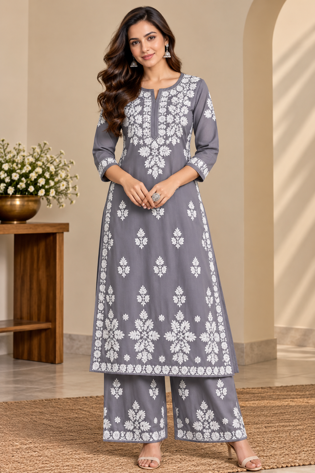Tulip Bloom Kurta Set