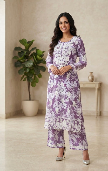 Gulabi Dhaga Kurta Set 6