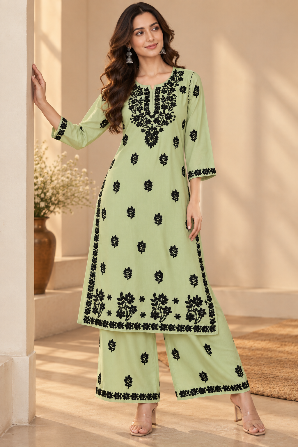 Moon Bloom Kurta Set