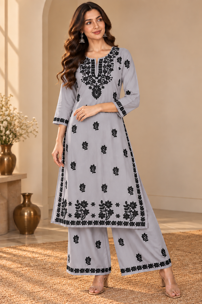 Moon Bloom Kurta Set