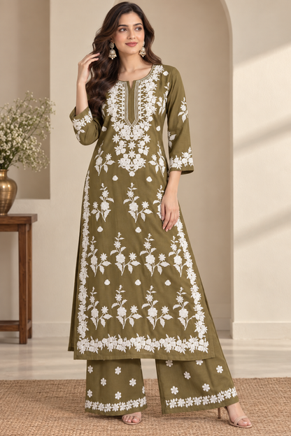 Daisy Bloom Kurta Set