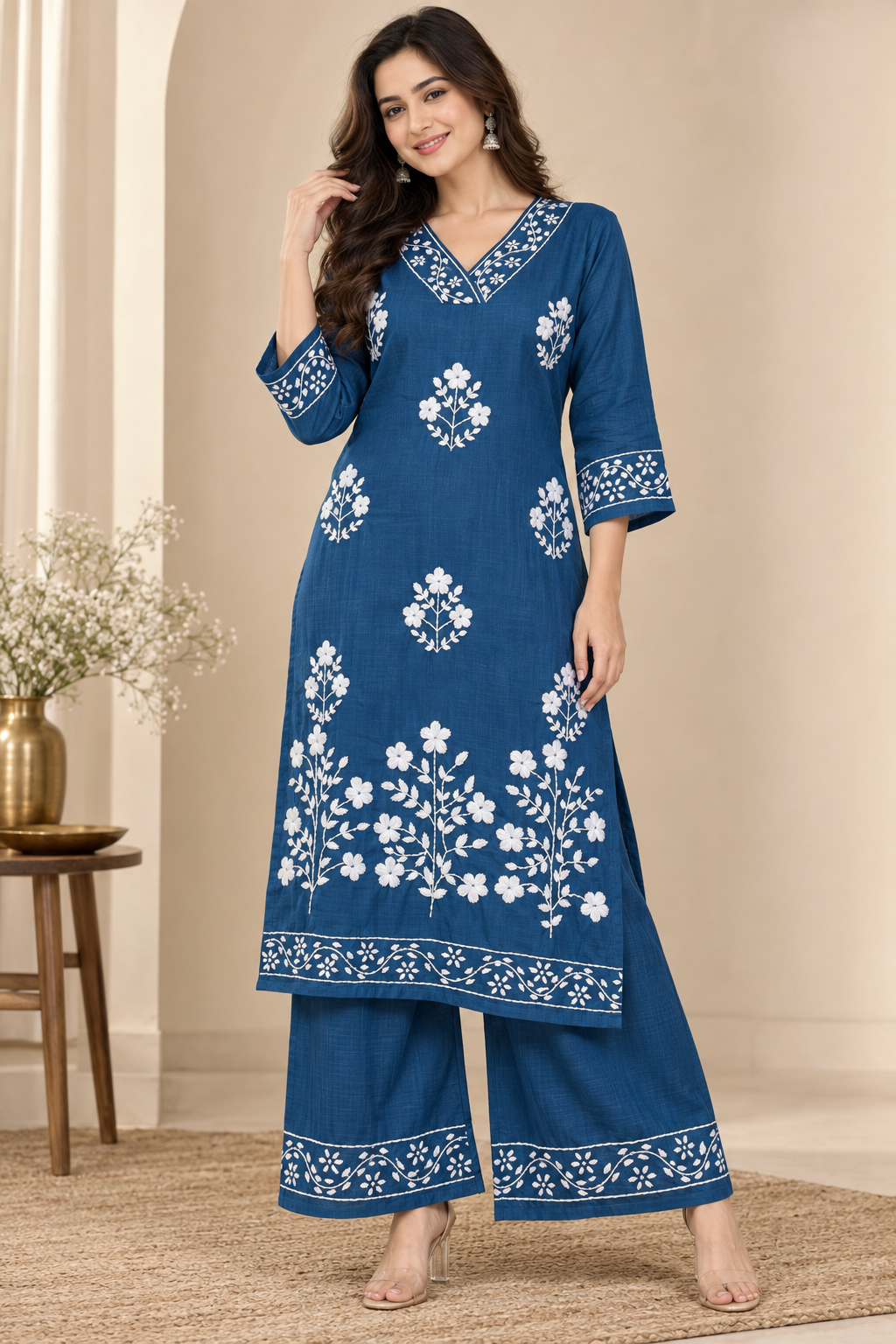 Orchid Bloom Kurta Set