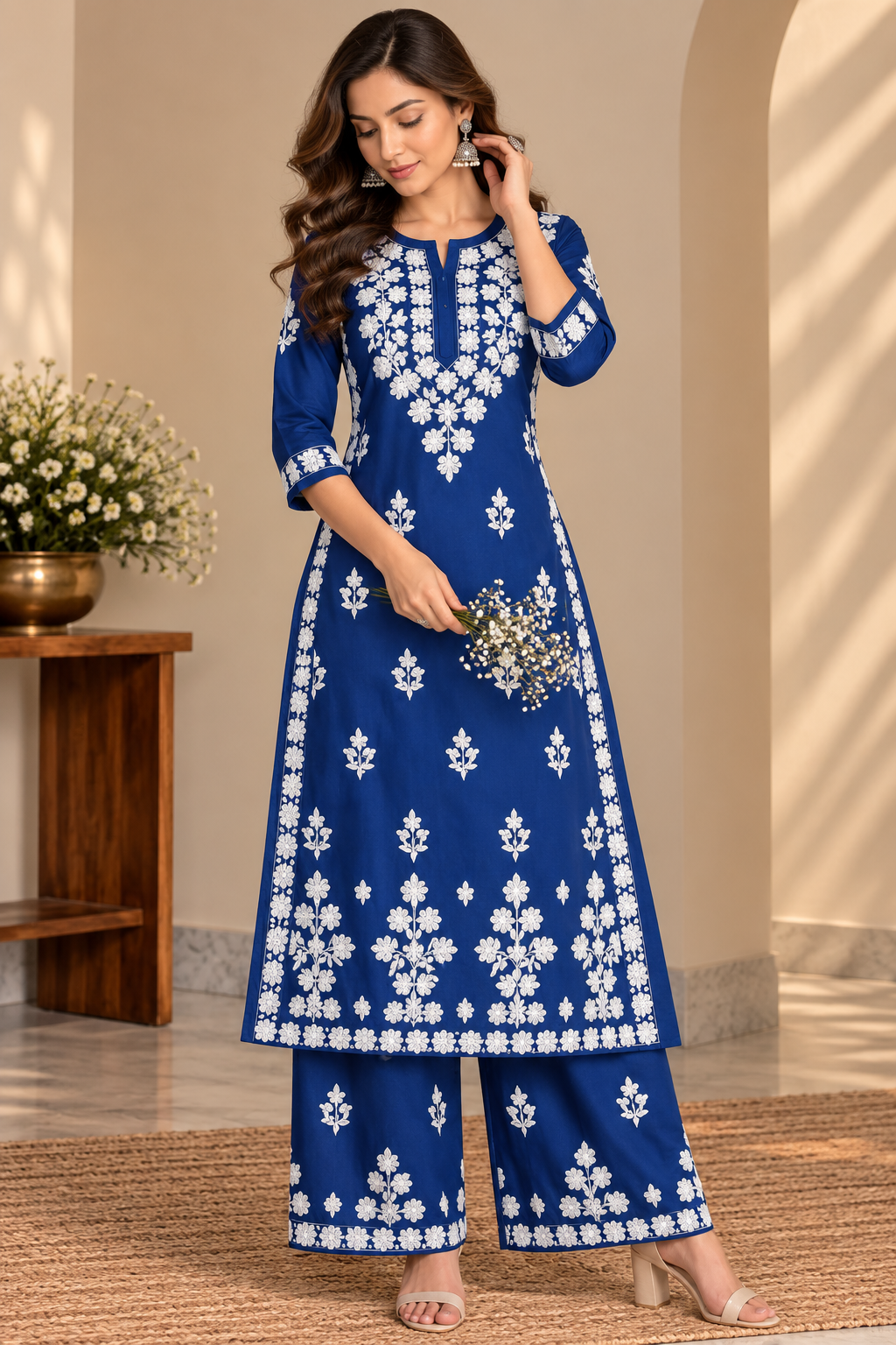 Tulip Bloom Kurta Set