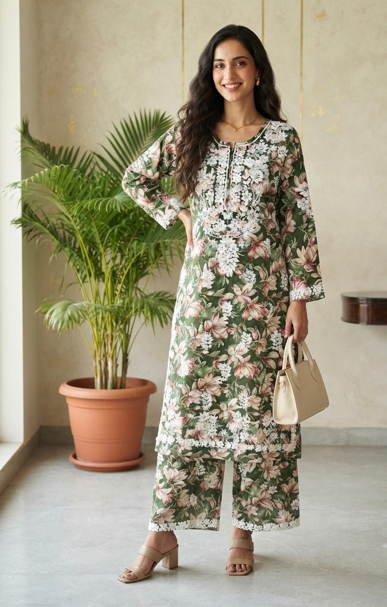 Gulabi Dhaga Kurta Set 3