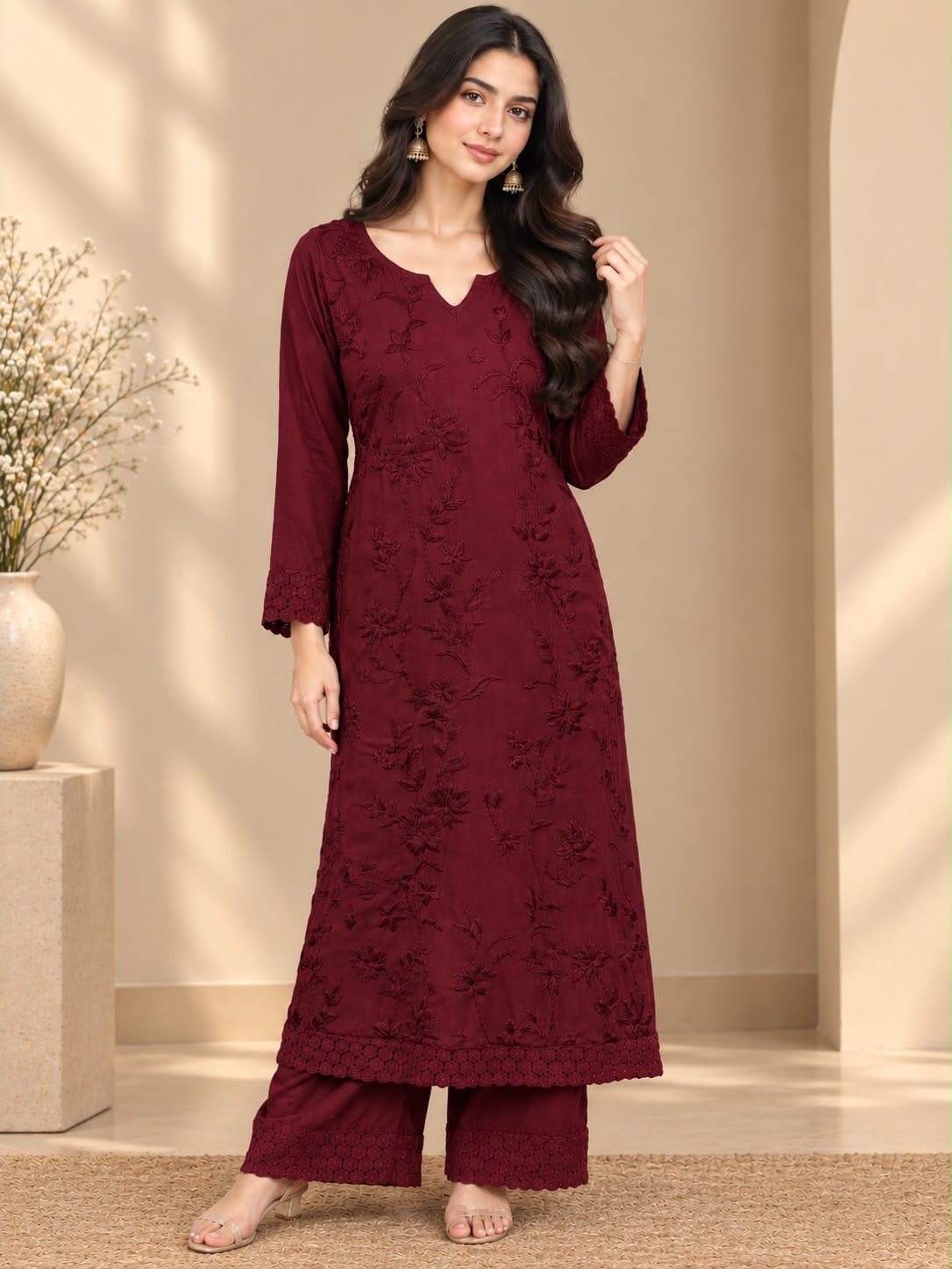 Lily Blossom Kurta Set