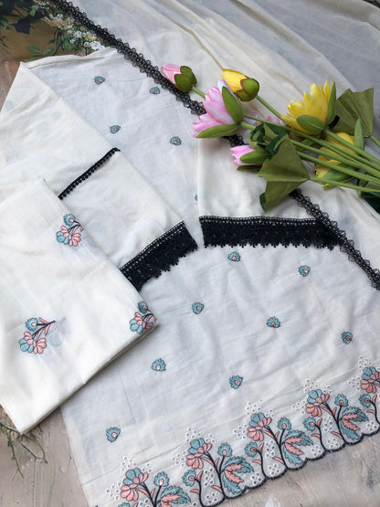 Rang Bhar ada unstitched 3 piece set