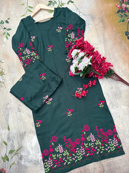 Noor rangin Kurta Set