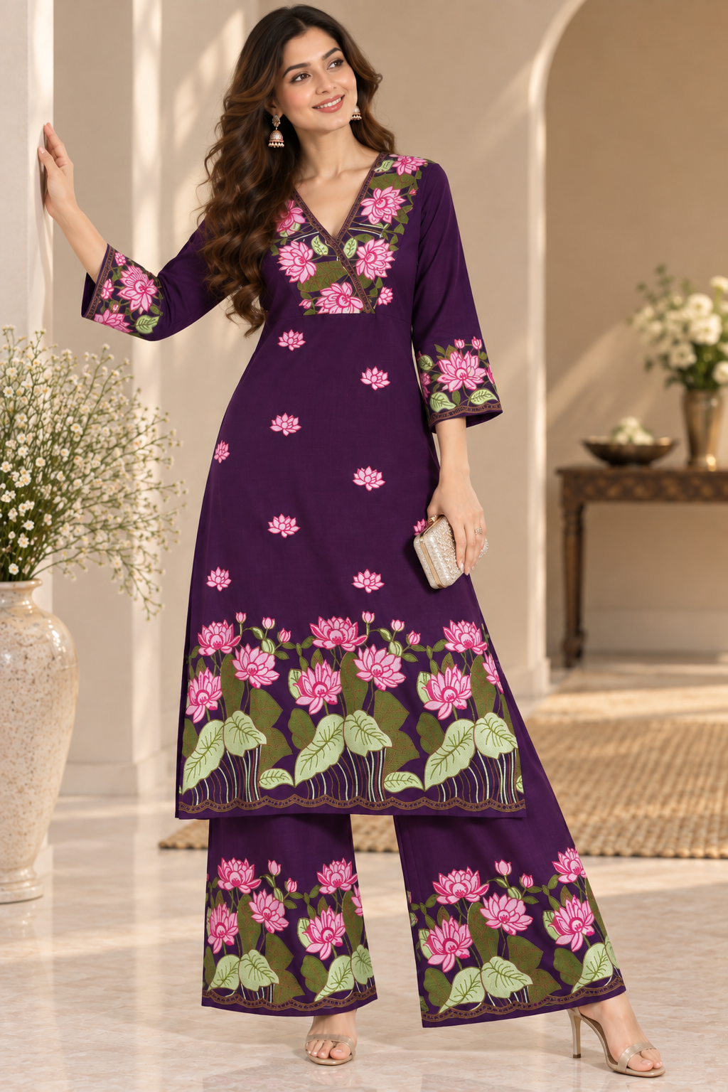 Tarang Bloom Kurta Set