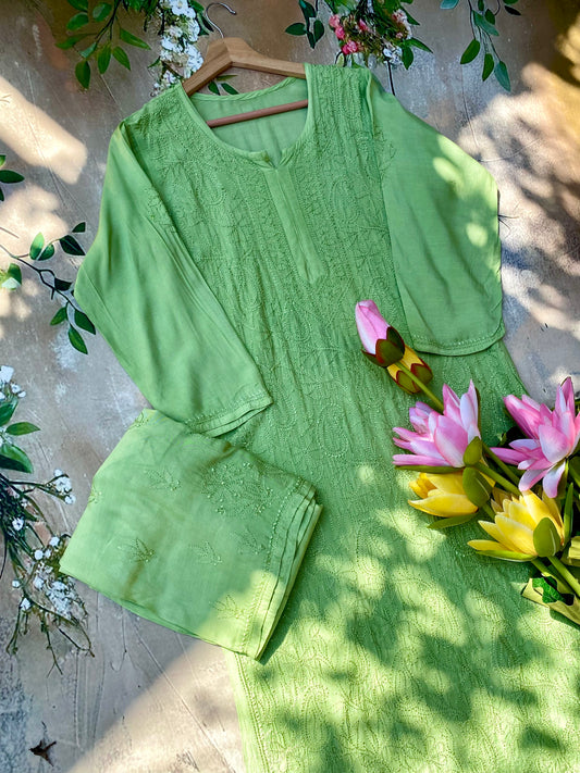 Khush Rang Gulabi Dhaga Kurta Set