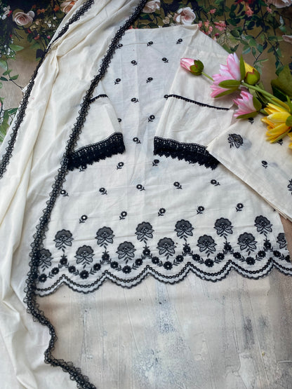 Rang Bhar ada unstitched 3 piece set