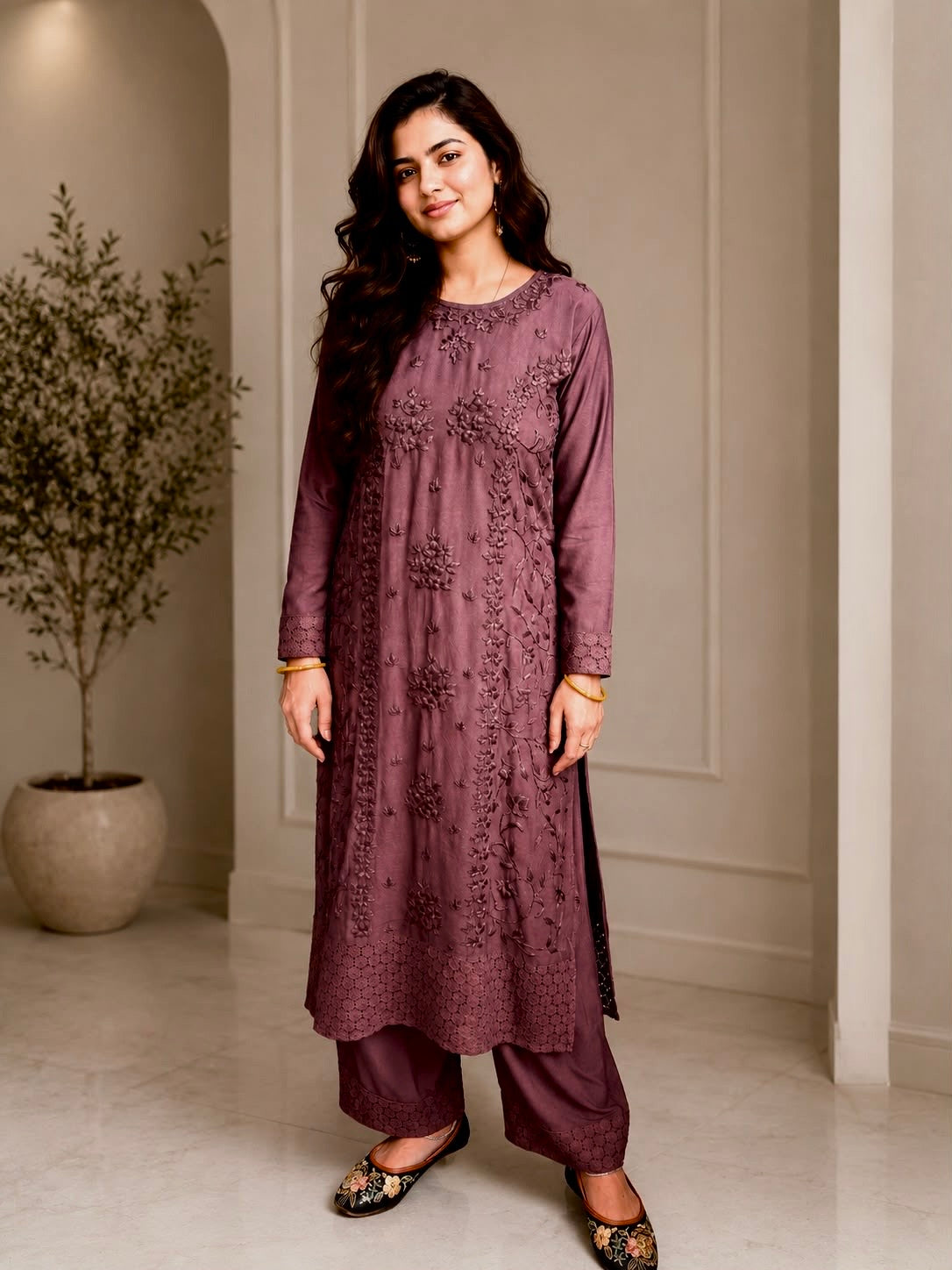 Nazakat Raha 02 Authentic Lucknowi Kurta Set