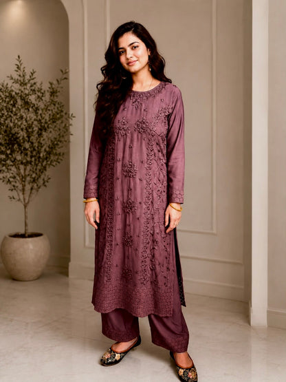 Nazakat Raha 02 Authentic Lucknowi Kurta Set