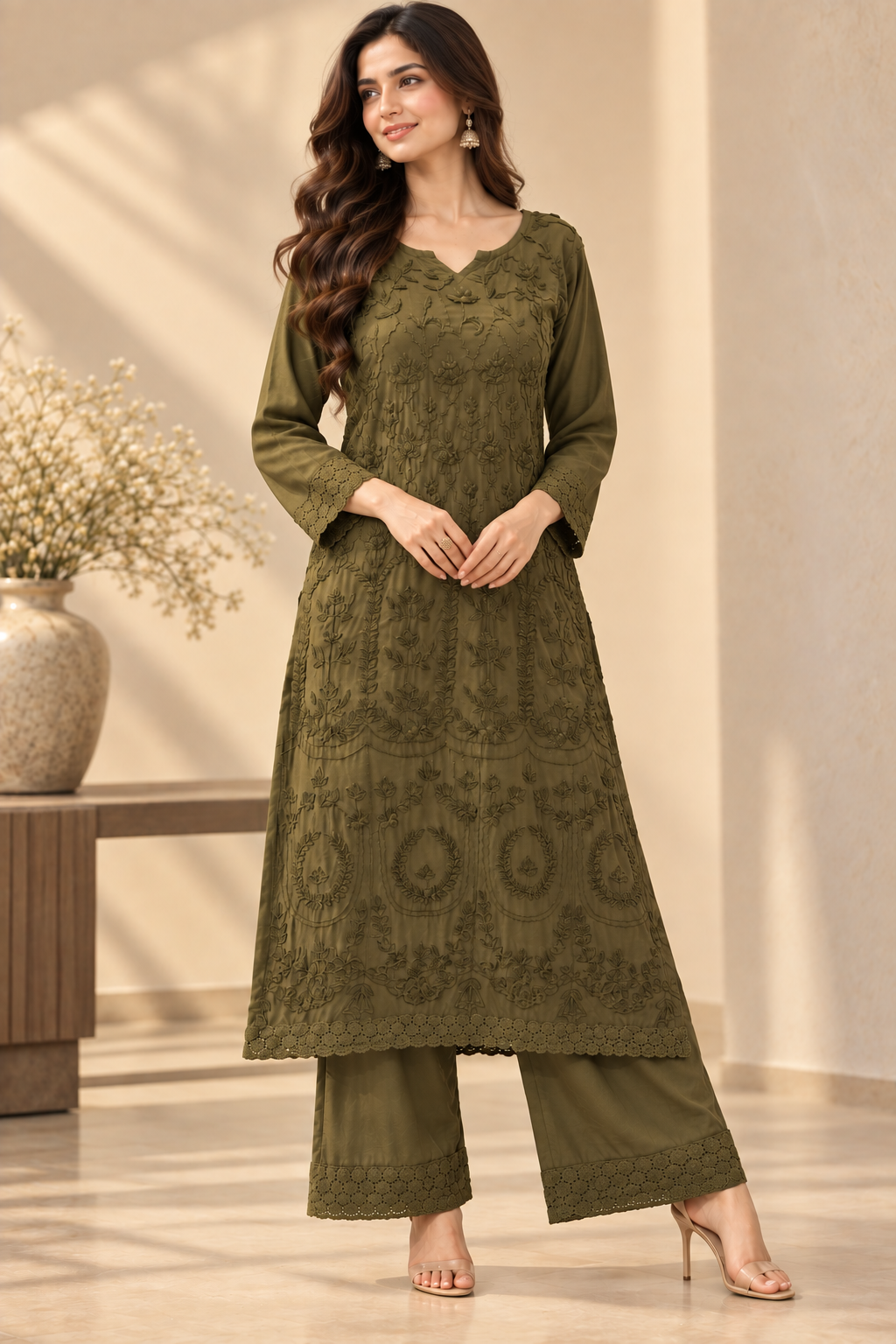 Prisha Bloom Kurta Set