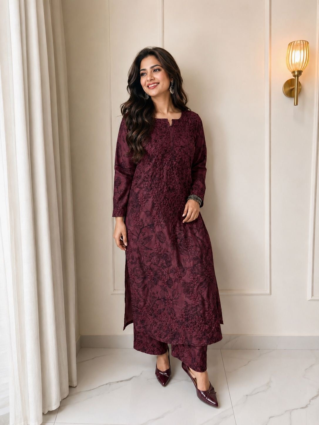 Rayda Bloom Kurta Set