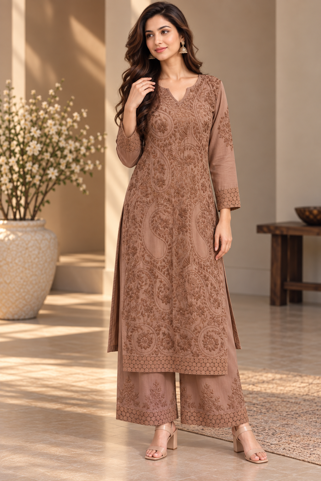 Paisley Bloom Kurta Set