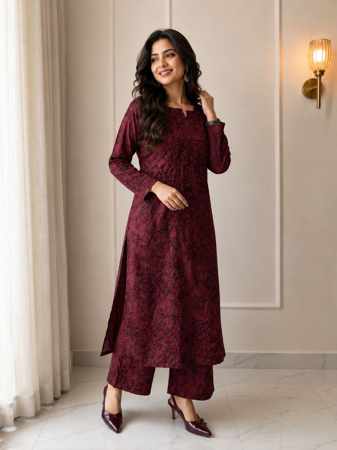 Rayda Bloom Kurta Set