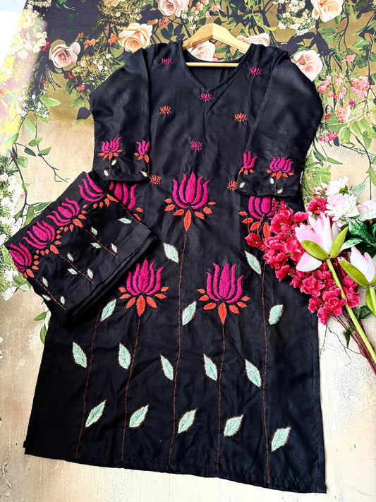 Kamal 6 Gulabi Dhaga Kurta Set
