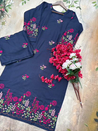 Noor rangin Kurta Set