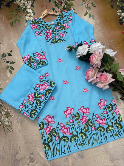 Noor rangin Kurta Set