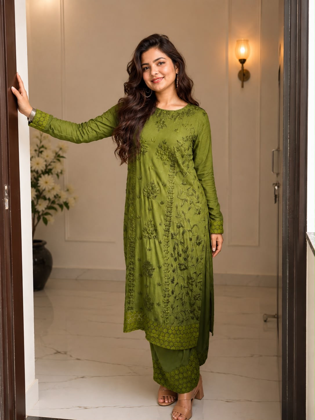 Nazakat Raha 02 Authentic Lucknowi Kurta Set