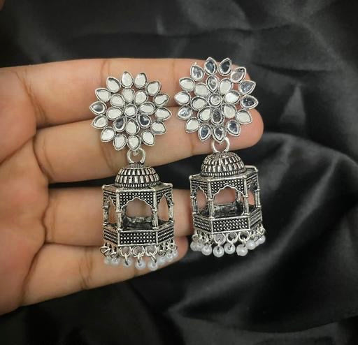 Combo of oxidised earrings