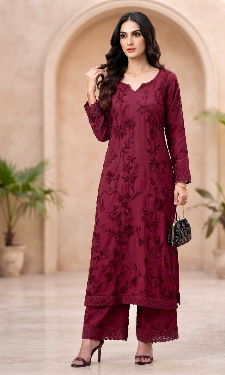 Lily Blossom Kurta Set