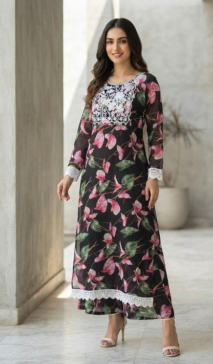 Gulabi Dhaga Kurta Set 2