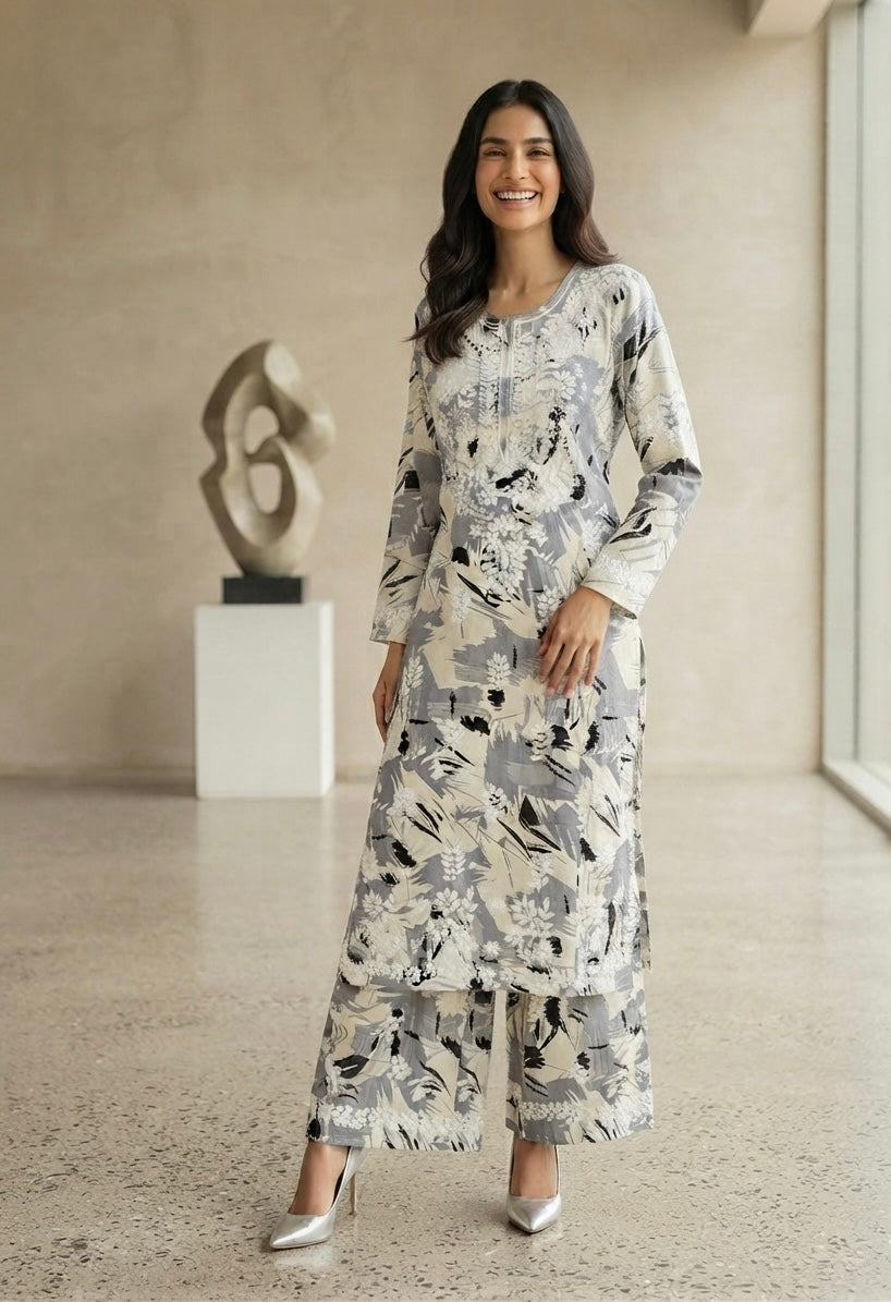 Gulabi Dhaga Kurta Set 3