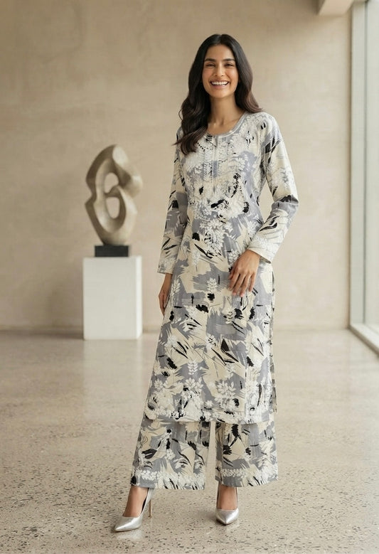 Gulabi Dhaga Kurta Set 3