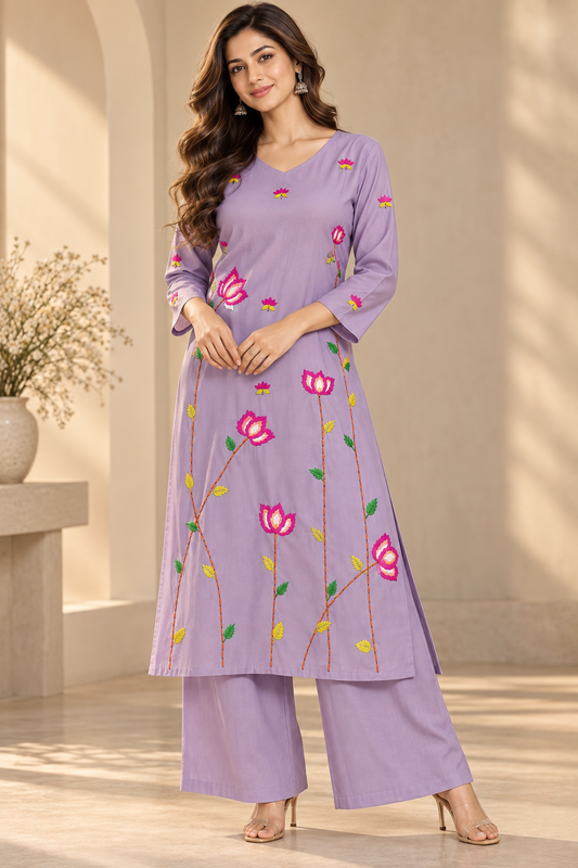 Jagmag Bloom Kurta Set