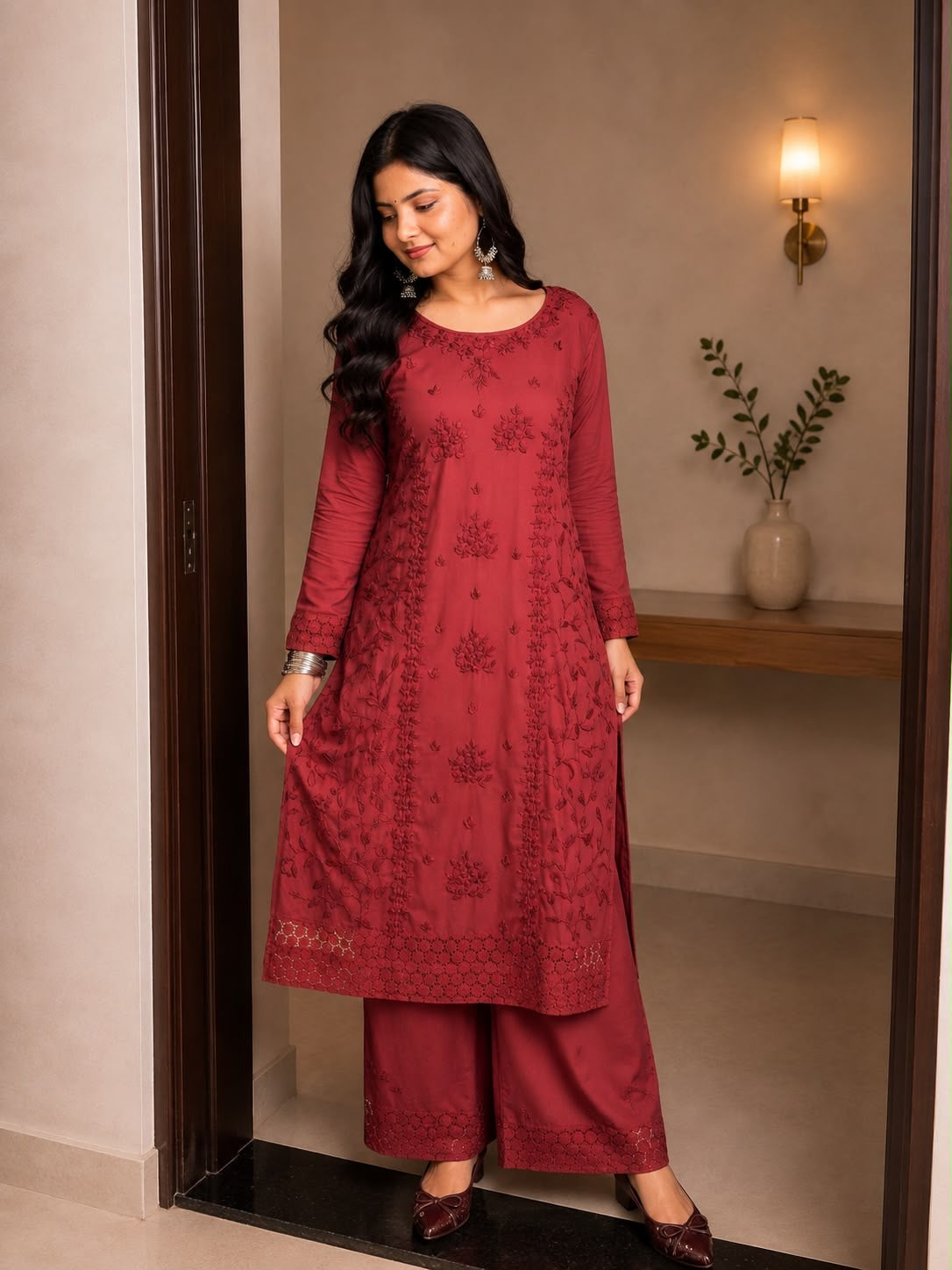 Nazakat Raha 02 Authentic Lucknowi Kurta Set