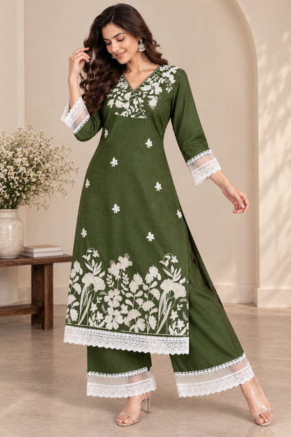 Marigold Bloom Kurta Set