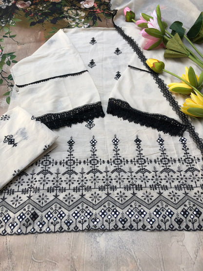 Rang Bhar ada unstitched 3 piece set