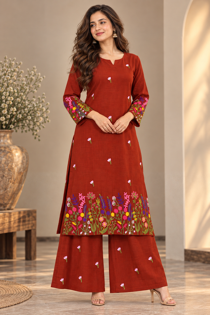 Rang Bhar Bloom Kurta Set