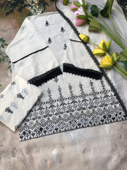 Rang Bhar ada unstitched 3 piece set