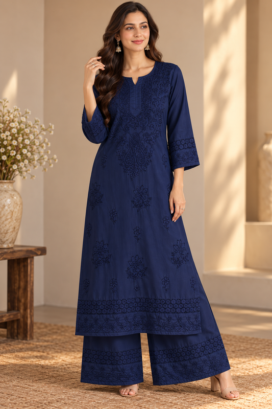 Nazakat Raha Bloom Kurta Set