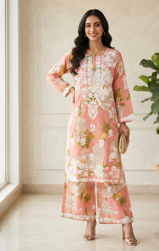 Gulabi Dhaga Kurta Set 6