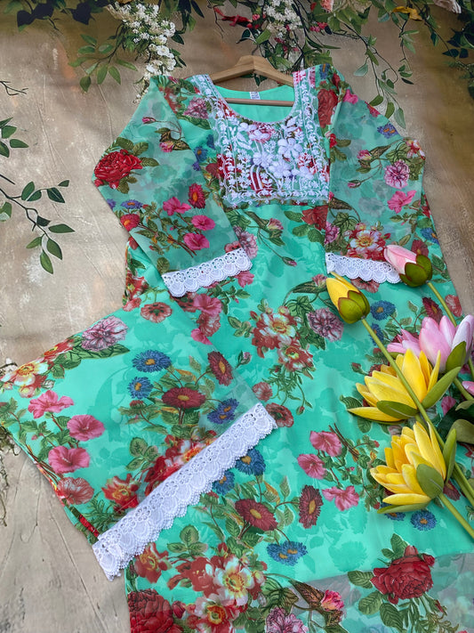 Ruby 3 Kurta Set