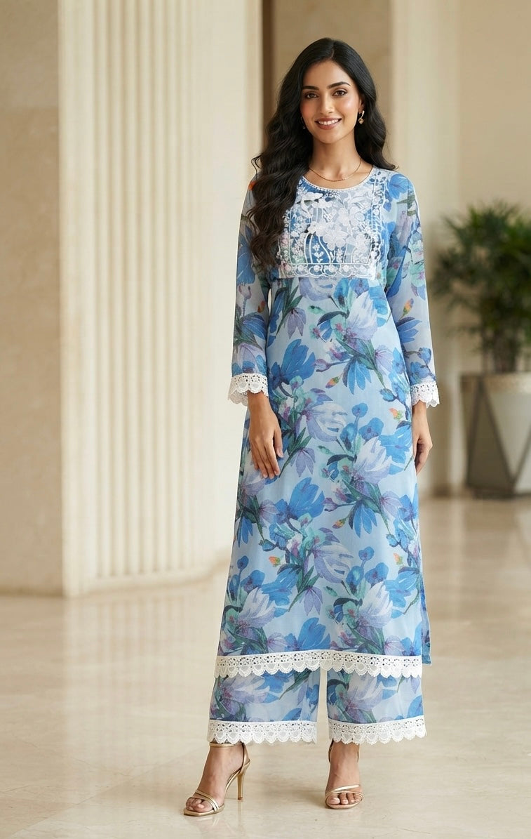 Gulabi Dhaga Kurta Set 2