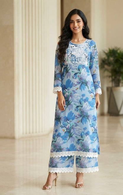 Gulabi Dhaga Kurta Set 2