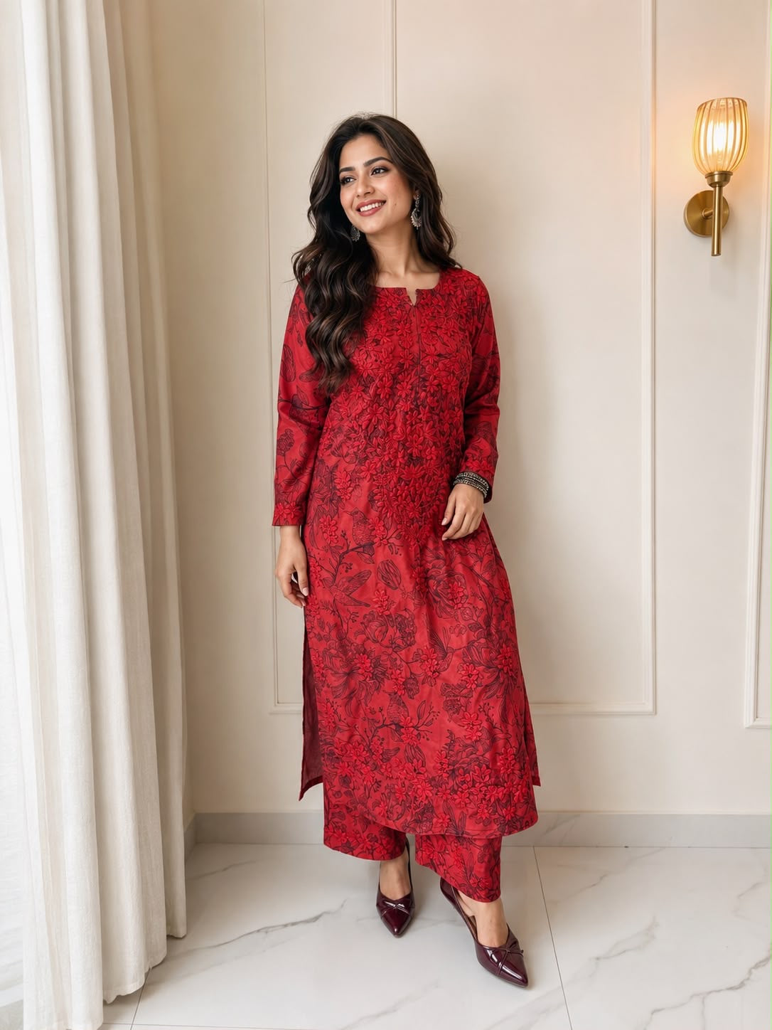 Rayda Bloom Kurta Set