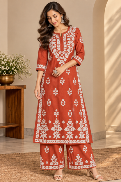 Tulip Bloom Kurta Set