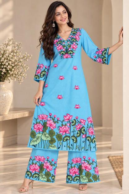 Tarang Bloom Kurta Set