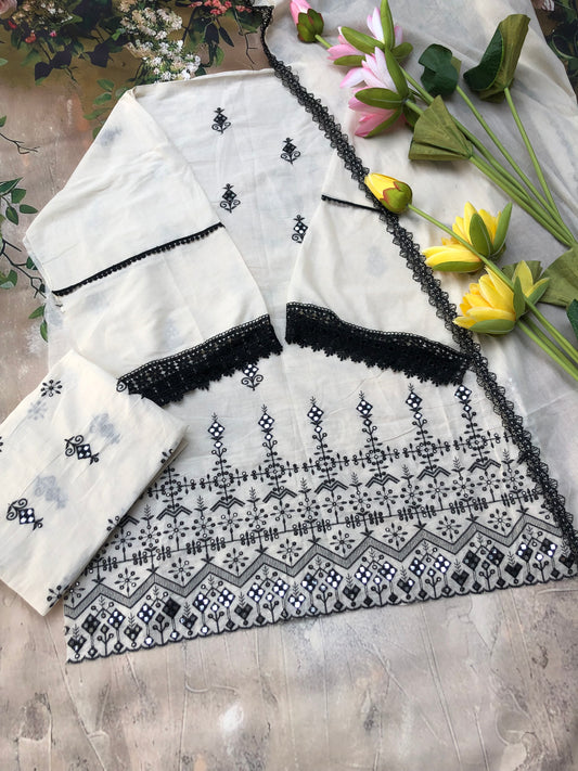 Rang Bhar ada unstitched 3 piece set